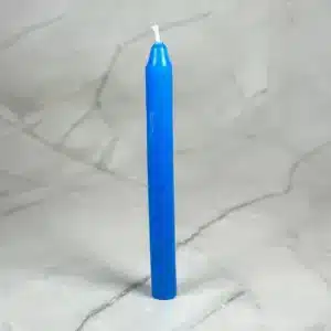 Bougie teintée Bleu