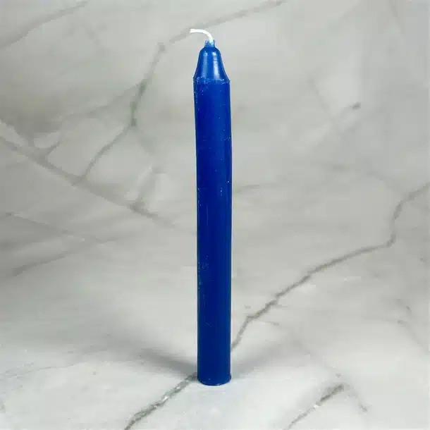 Bougie teintée Bleu foncé