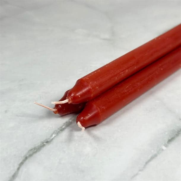 Bougie teintée Rouge – Image 3