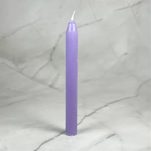 Bougie teintée Lila
