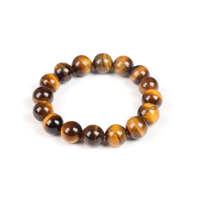 Bracelet en Oeil de Tigre d’Afrique du Sud « perles 8mm » – Image 2